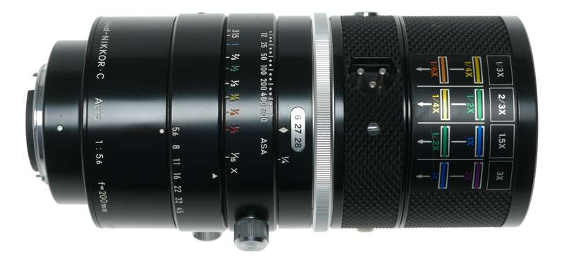 Nikon Medical-NIKKOR 200mm f/5.6 Auto Lens for Medical Use