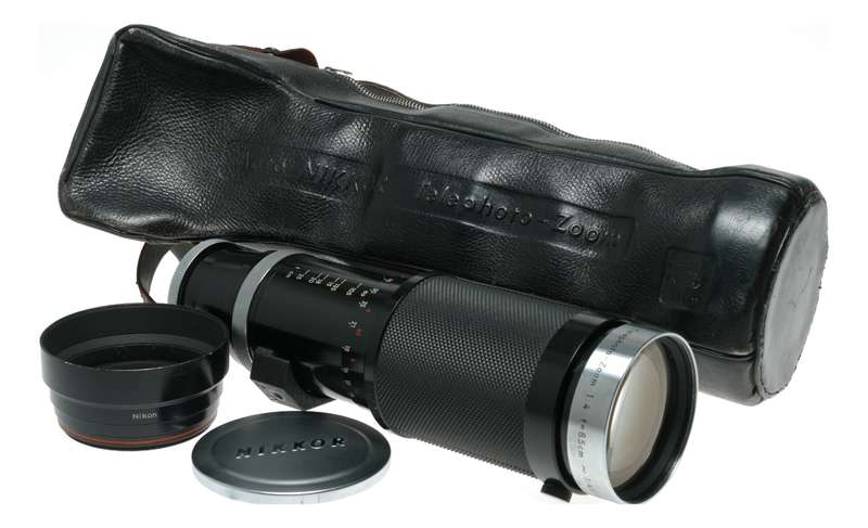 Nikon Auto Nikkor Telephoto Zoom Lens 1:4 f=8.5cm Canon FD