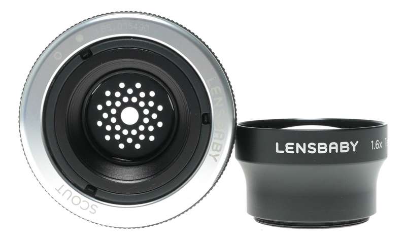 Lensbaby Ultimate Portrait Kit Scout, 0.6x Wide Angle, 1.6x