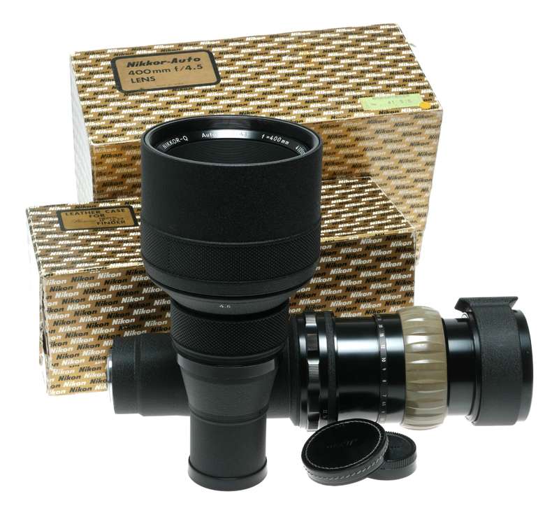 Nikon Nikkor-Q Auto 400mm f/4.5 Telephoto Lens