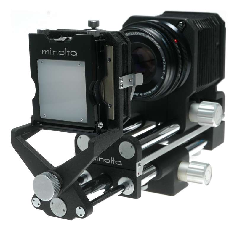 Minolta Auto Bellows Rokkor 100mm f/4 Macro Lens