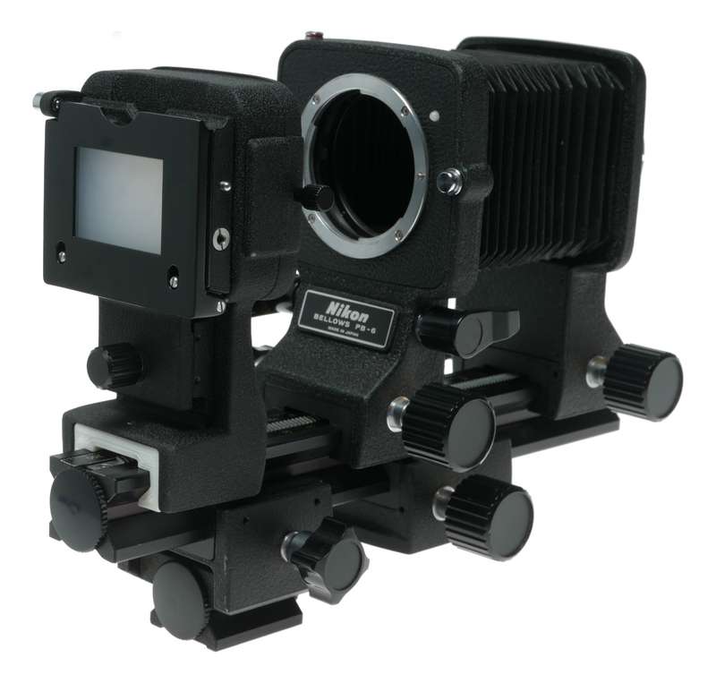 Nikon PB-6 Bellows with PS-6 Slide Copying Macro Adapter