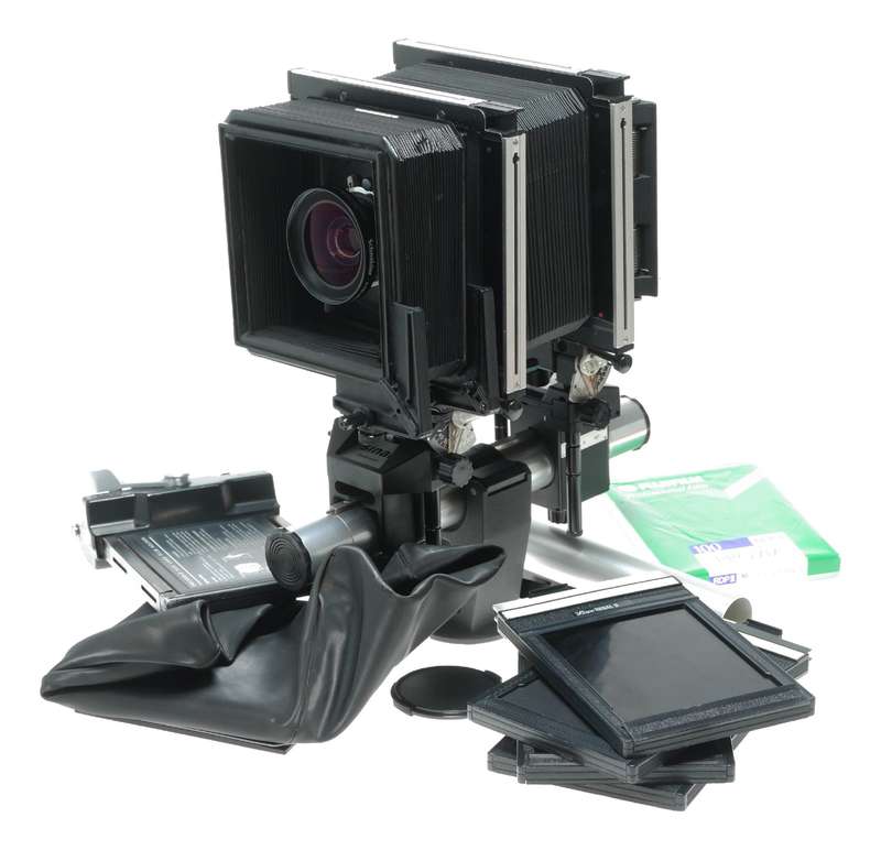 Sinar Large Format Camera with Schneider Super Angulon Lens