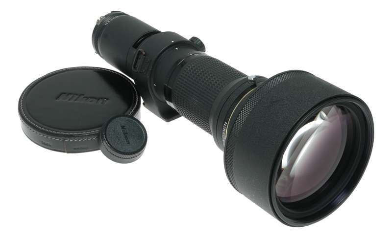 Nikon NIKKOR 600mm f/4 ED Telephoto Lens with Caps