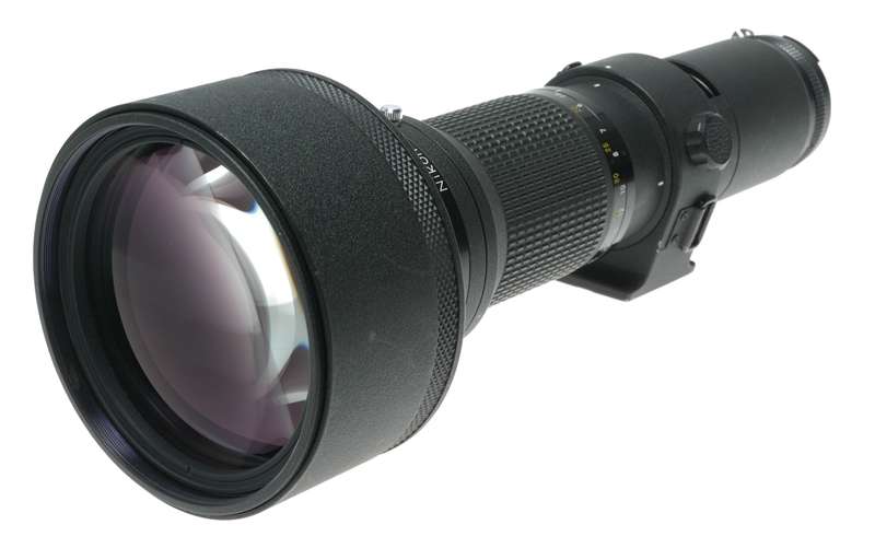 Nikon NIKKOR 600mm f/4 ED Telephoto Lens with Caps