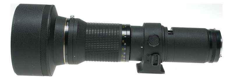 Nikon NIKKOR 600mm f/4 ED Telephoto Lens with Caps
