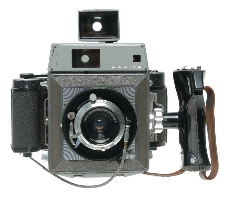 Mamiya Press 65mm f/6.3 Film Camera with Seikosha Shutter