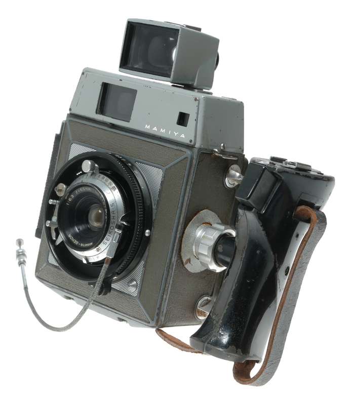 Mamiya Press 65mm f/6.3 Film Camera with Seikosha Shutter