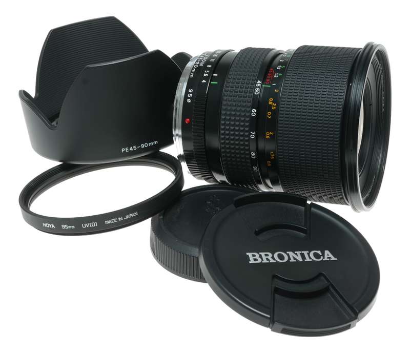 Bronica Zenzanon - PE 45 - 90mm f/4 - 5.6 Aspherical Lens