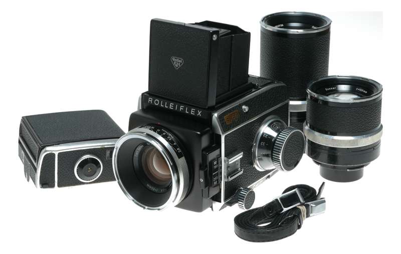 Rollei SL66 Medium Format Camera Carl Zeiss Planar 80mm