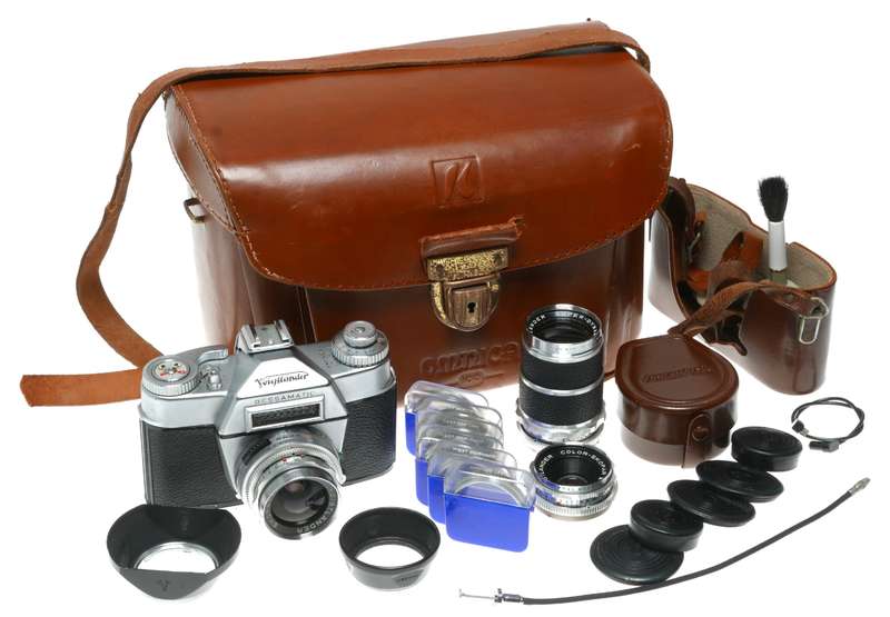 Voigtländer Bessamatic Skoparex 35mm f/3.4 50mm f/2.8