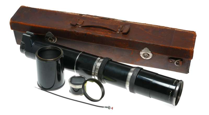 Carl Zeiss Jena Fernobjektiv 1:8 F=50cm Telephoto Lens