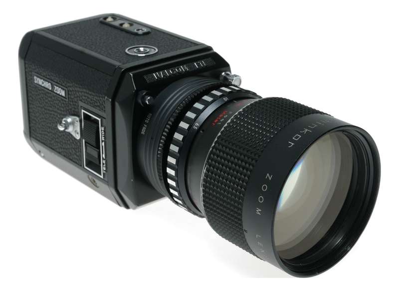 Nalcom FTL Synchro Zoom Film Camera with Shinkor Zoom Lens