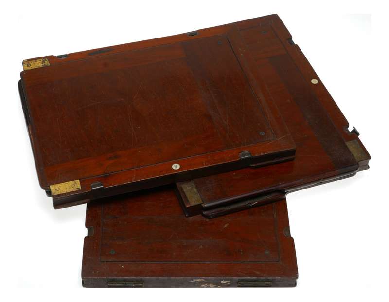Wooden Film Plate Holders Large Format Camera Set of 3
