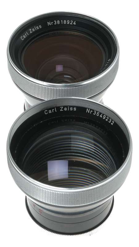 Contax Carl Zeiss Tessar 3.2/35mm f/3.5 and 85mm Set