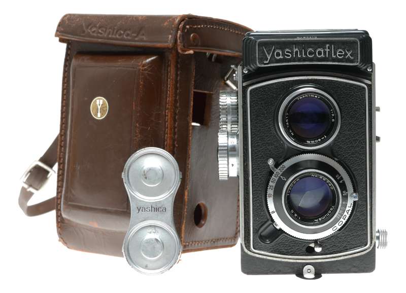 Yashica Yashicamatflex TLR Camera Yashimar 80mm f/3.5 Lens