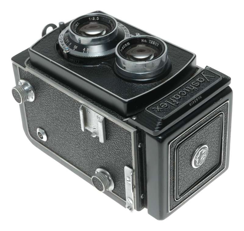 Yashica Yashicamatflex TLR Camera Yashimar 80mm f/3.5 Lens