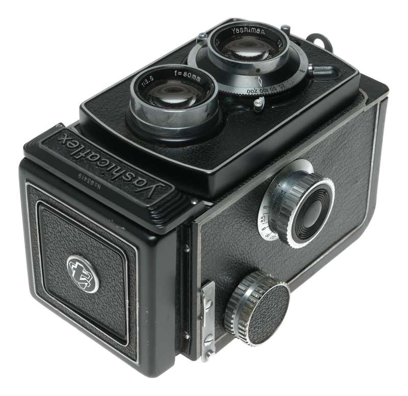 Yashica Yashicamatflex TLR Camera Yashimar 80mm f/3.5 Lens