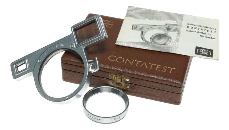 Zeiss Ikon Contatest Close - Up Attachment Contax Camera