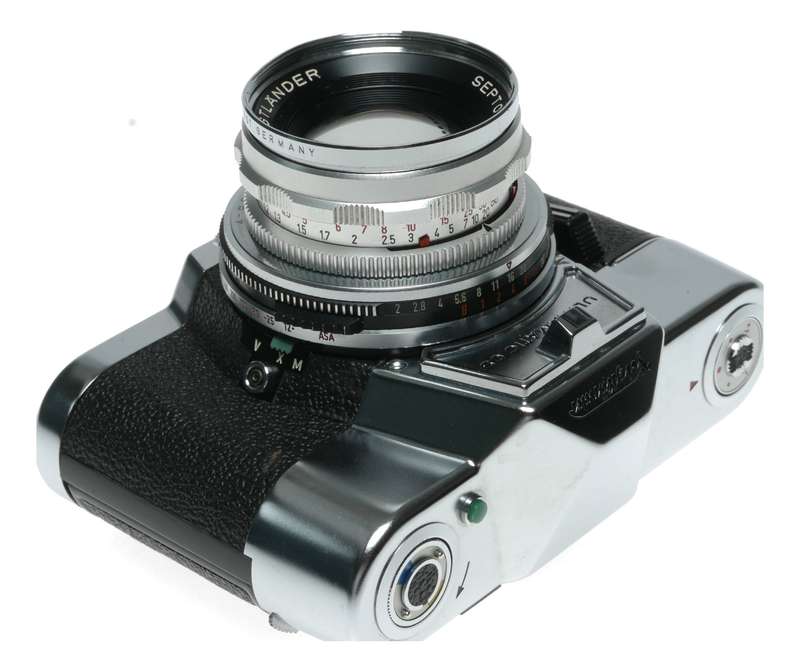 Voigtlander Ultramatic CS Film Camera Septon 1:2/50 Lens,