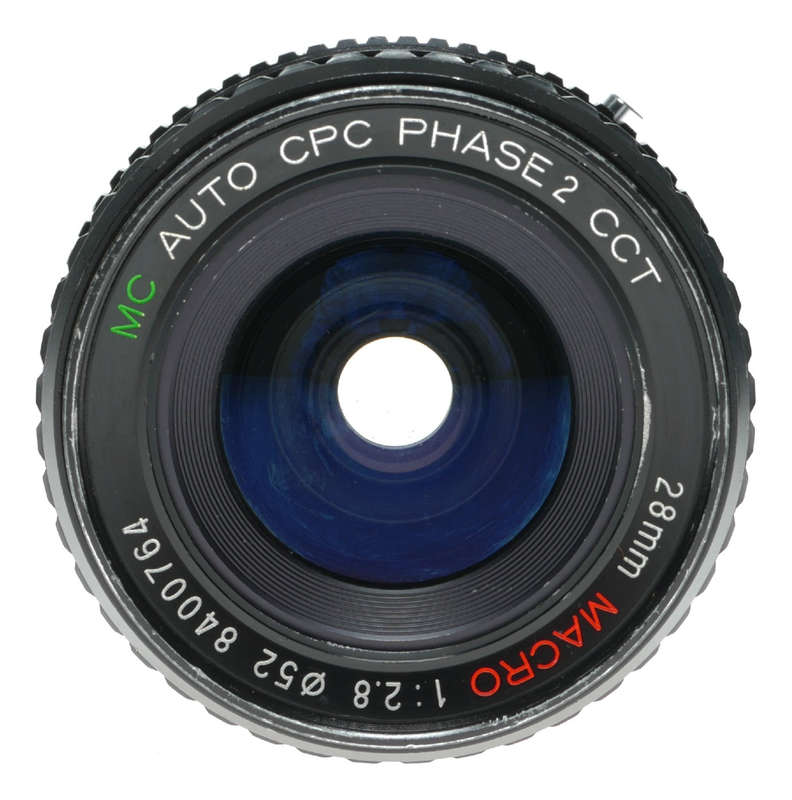 Soligor 28mm f/2.8 Macro Lens for CCT Cameras Made in Japan