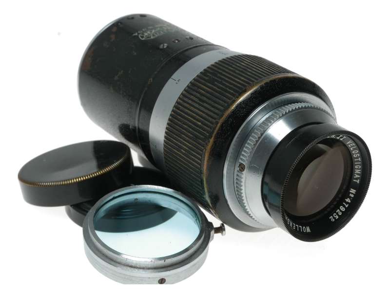 Wollensak Velostigmat Series II 127mm f/4.5 Camera Lens