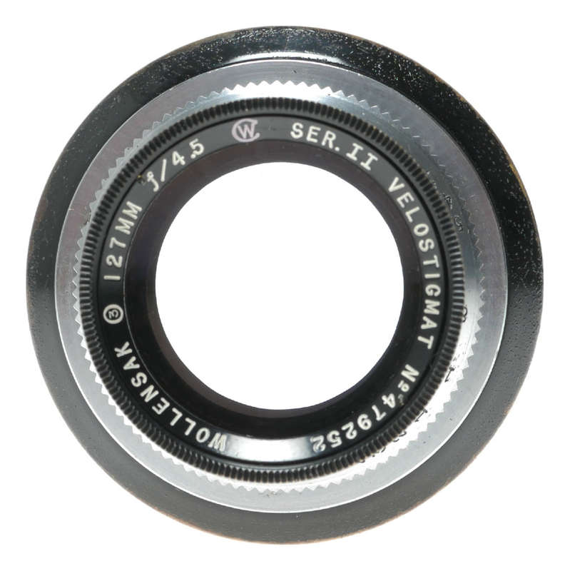 Wollensak Velostigmat Series II 127mm f/4.5 Camera Lens