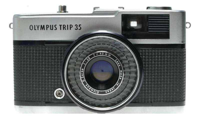 Olympus Trip 35 Film Camera 40mm f/2.8 Zuiko Lens, Made