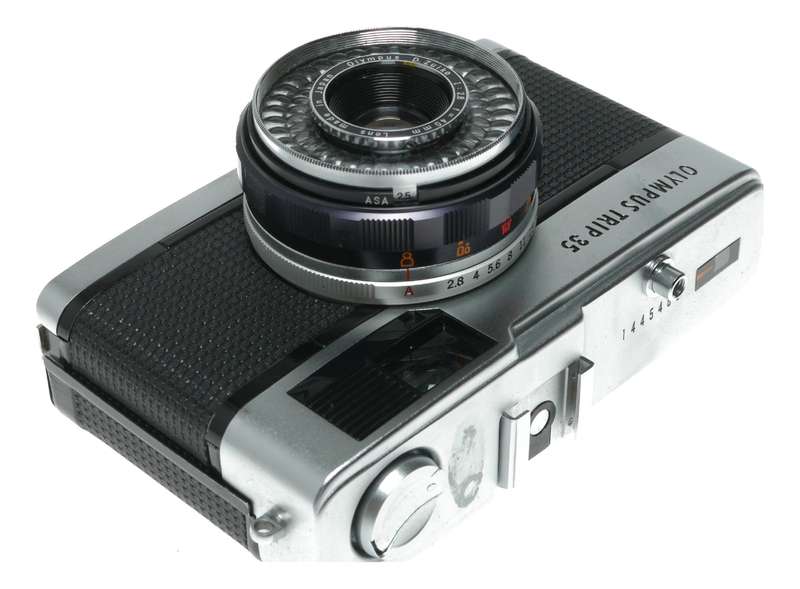 Olympus Trip 35 Film Camera 40mm f/2.8 Zuiko Lens, Made