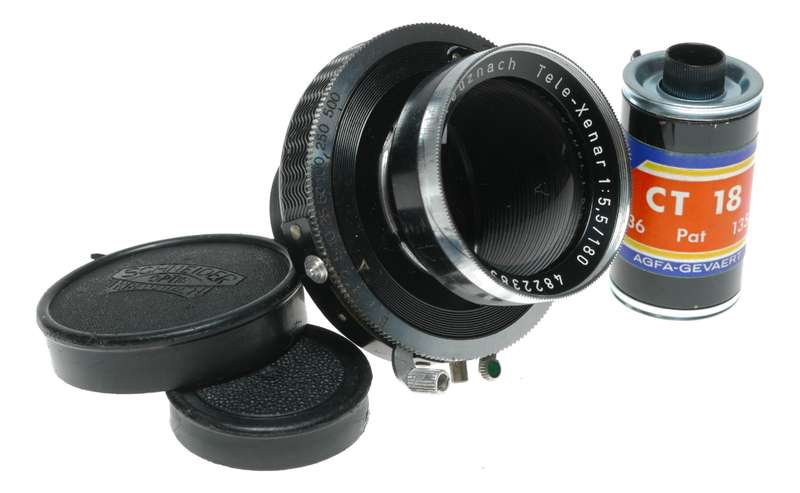 Schneider-Kreuznach Tele-Xenar 180mm f/5.5 Camera Lens