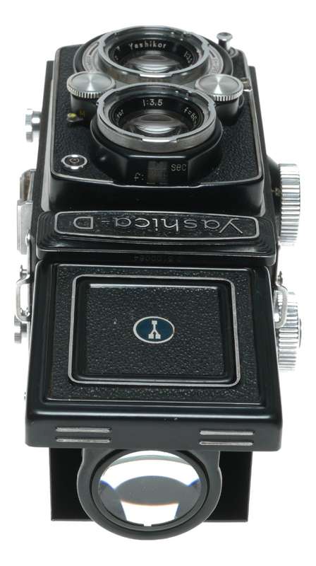 Yashica-D 120 Film Camera with Yashicor 80mm f/3.5 Lens