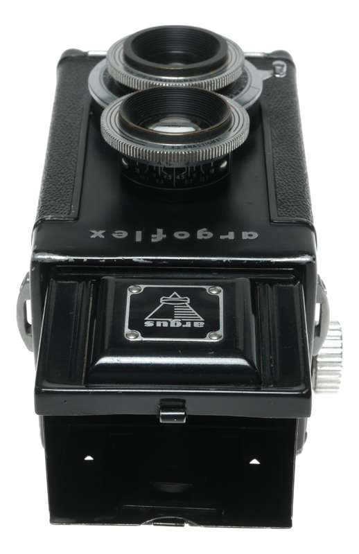 Argoflex TLR Camera 75mm f/4.5 Anastigmat Lens, Made in USA