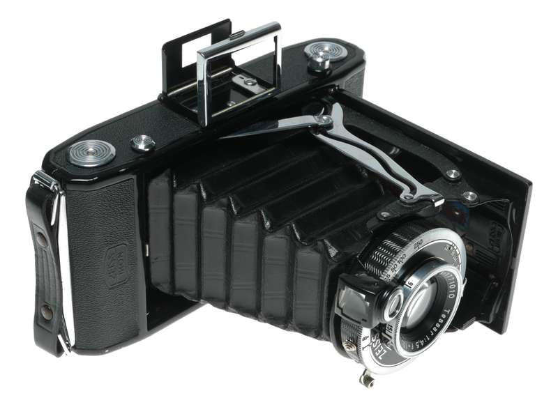 Zeiss Ikon Film Camera Tessar 10.5cm f/4.5 Lens Compur