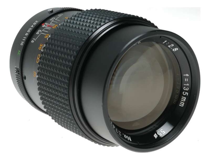 Auto Aubell 135mm f/2.8 Prime Lens Made in Japan