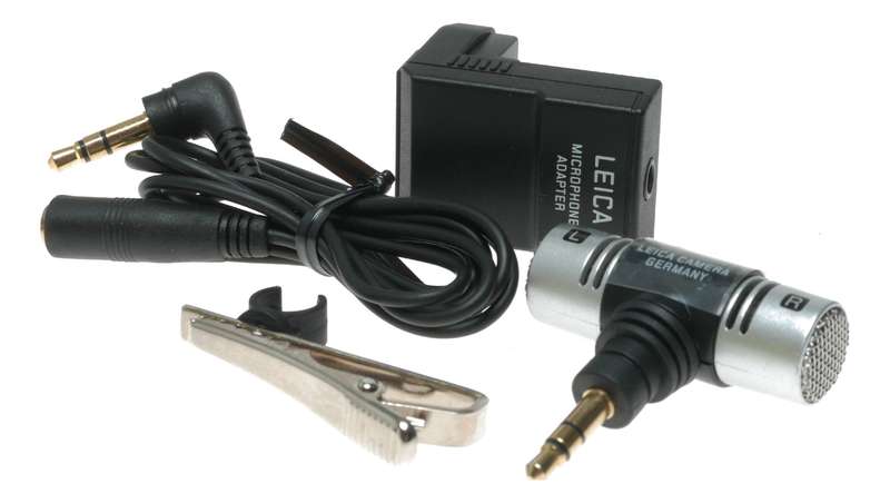 Leica Microphone Adapter Set for Cameras 14634 Accessory Kit