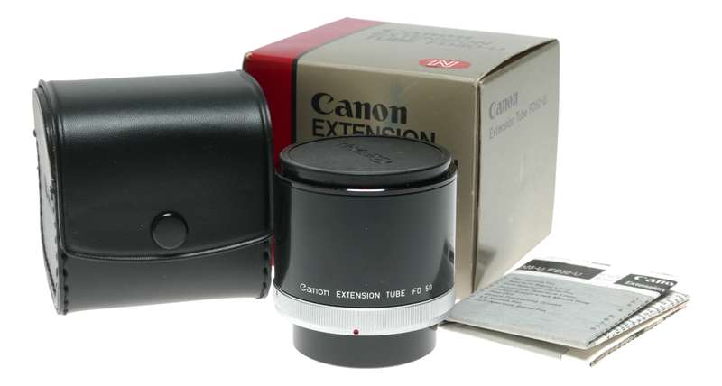 Canon FD 50mm Extension Tube for Canon FD Mount Cameras
