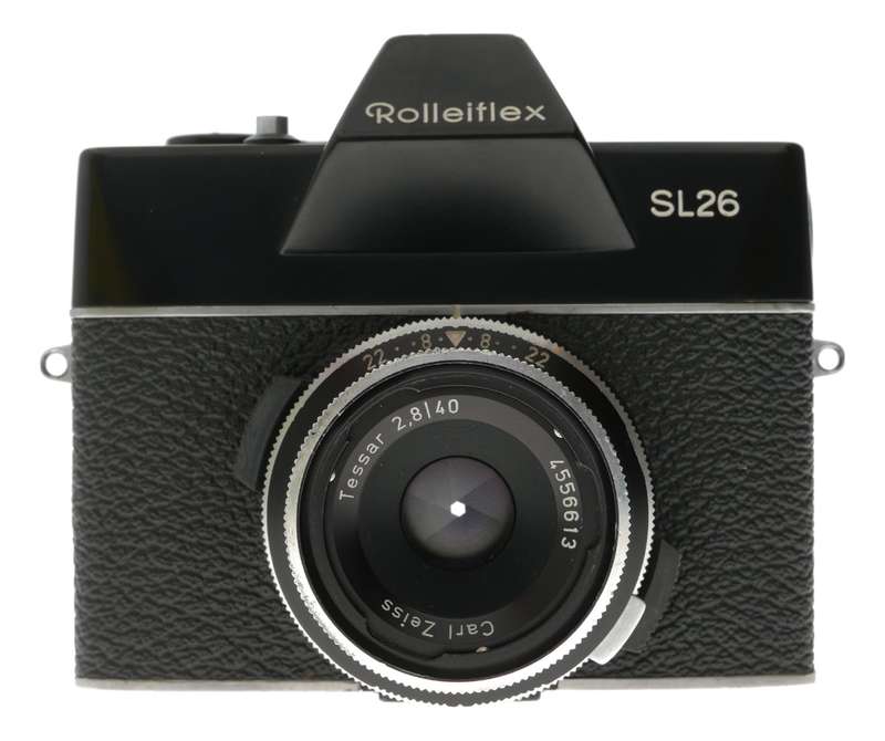 Rolleiflex SL26 SLR Camera Carl Zeiss Tessar 2.8/40mm Lens