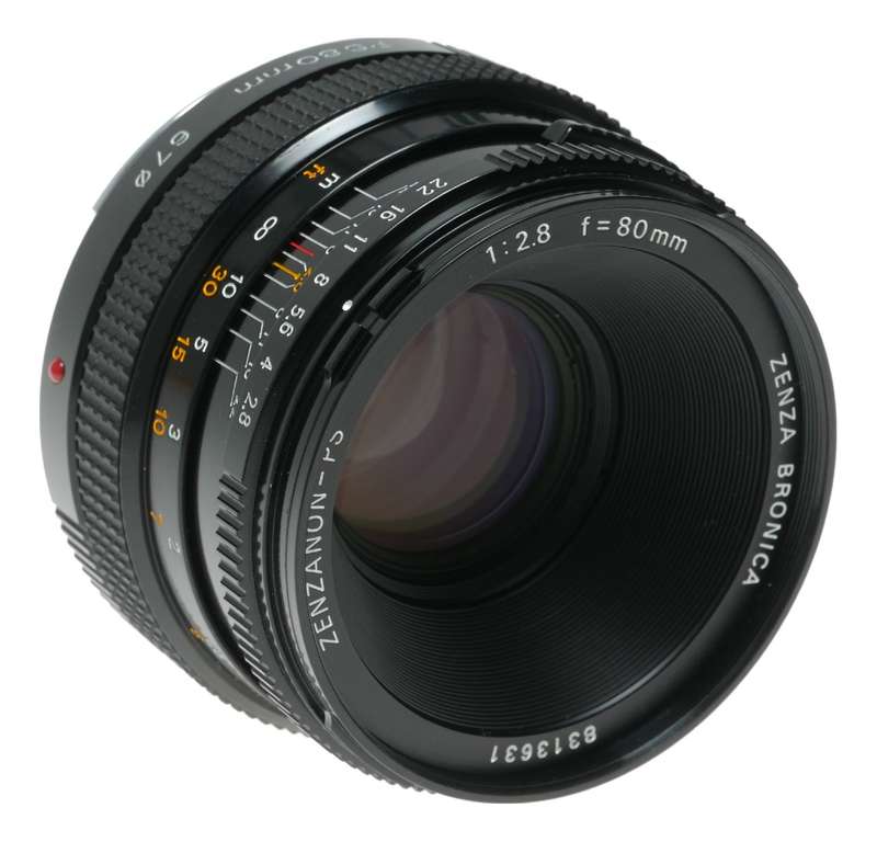 Zenza Bronica Zenzanon-PS 80mm f/2.8 Medium Format Lens