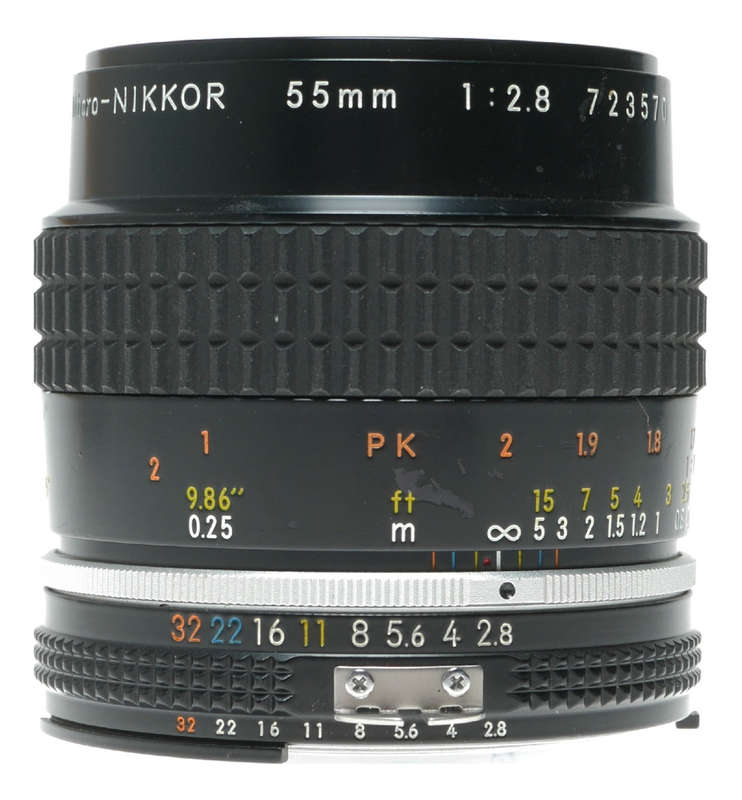 Nikon Micro - Nikkor 55mm f/2.8 Manual Focus Lens Nikon F