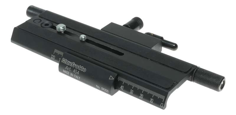 Manfrotto Art. 454 Micrometric Positioning Tripod Plate