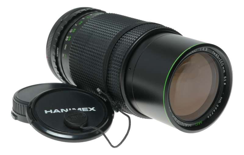 Hanimex C-Macro 80-200mm f/4.5 Automatic Zoom Lens