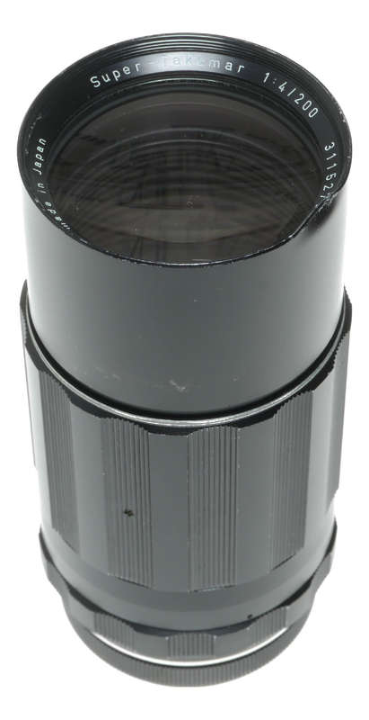 Asahi Pentax Super-Takumar 200mm f/4 SLR Camera Lens