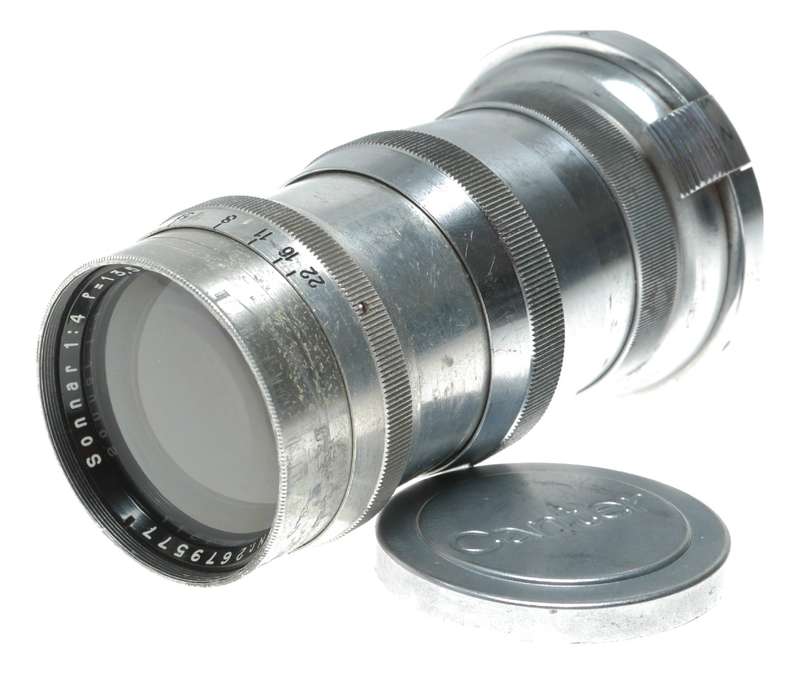 Carl Zeiss Jena Sonnar 135mm f/4 Camera Lens
