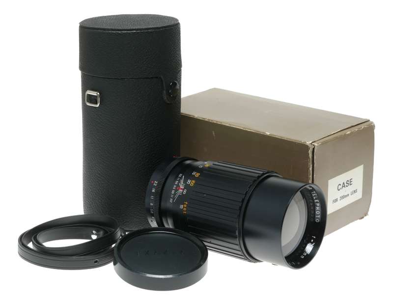Exaktar Auto Telephoto Lens 200mm f/3.5 Exakta Camera Lens