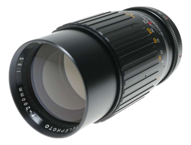 Exaktar Auto Telephoto Lens 200mm f/3.5 Exakta Camera Lens