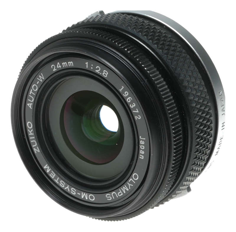 Olympus Zuiko Auto - W 24mm f/2.8 Prime Lens OM - System