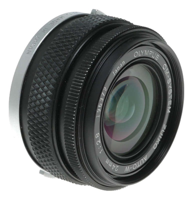 Olympus Zuiko Auto - W 24mm f/2.8 Prime Lens OM - System