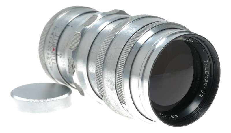 TELEMAR-22 200mm f/5.6 Soviet Lens Made in USSR