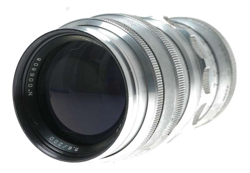 TELEMAR-22 200mm f/5.6 Soviet Lens Made in USSR