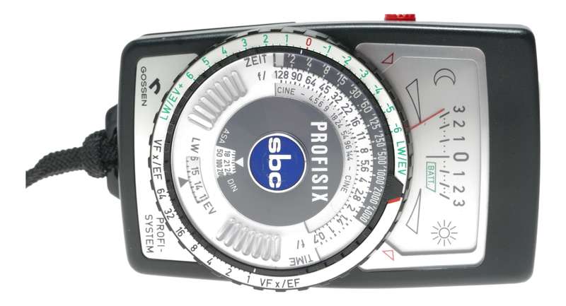 Gossen Profisix Light Meter Photography LW/EV Scale Cine